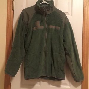 Polartech Military Green Fleece Jacket.